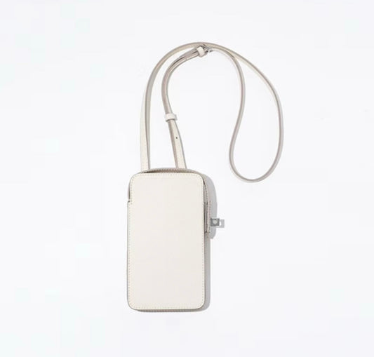 Sac telephone Bandoulière en 100% Cuir