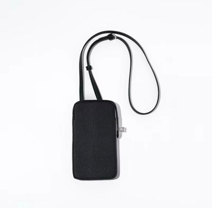 Sac telephone Bandoulière en 100% Cuir